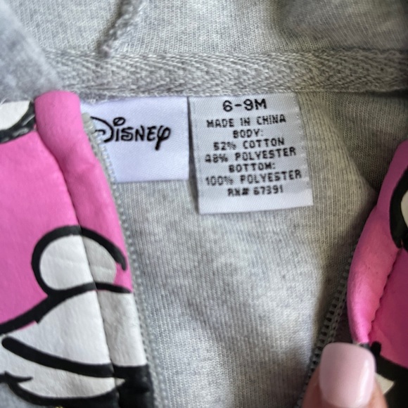 Minnie Mouse velour outfit - Picture 3 of 7